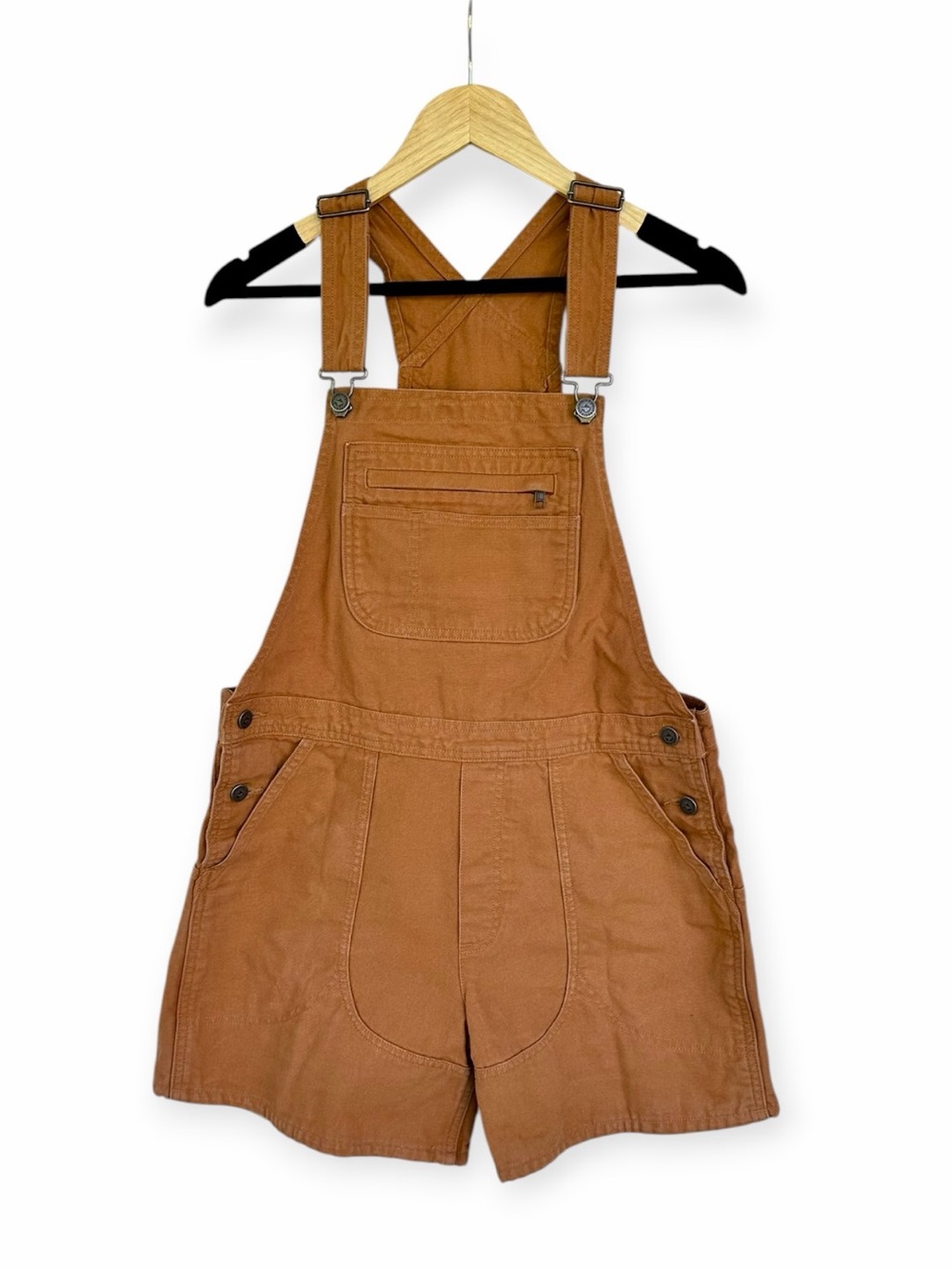 Patagonia Women's Stand Up® Short Overalls Robin Brown